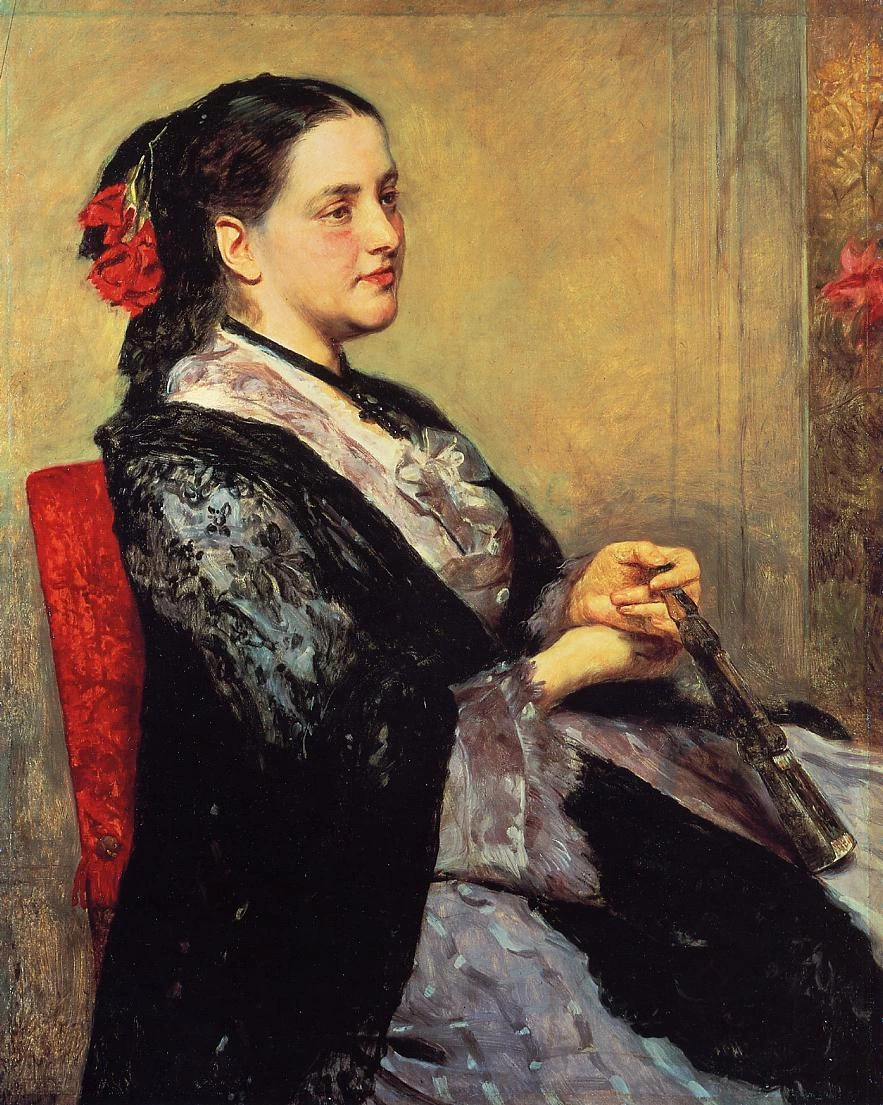 Mary Cassatt - 182, Ritratto di dama di Siviglia